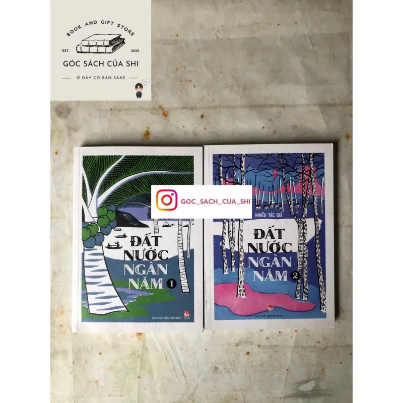 Bộ 2 tập Đất Nước Ngàn Năm - Nhiều Tác Giả 736296