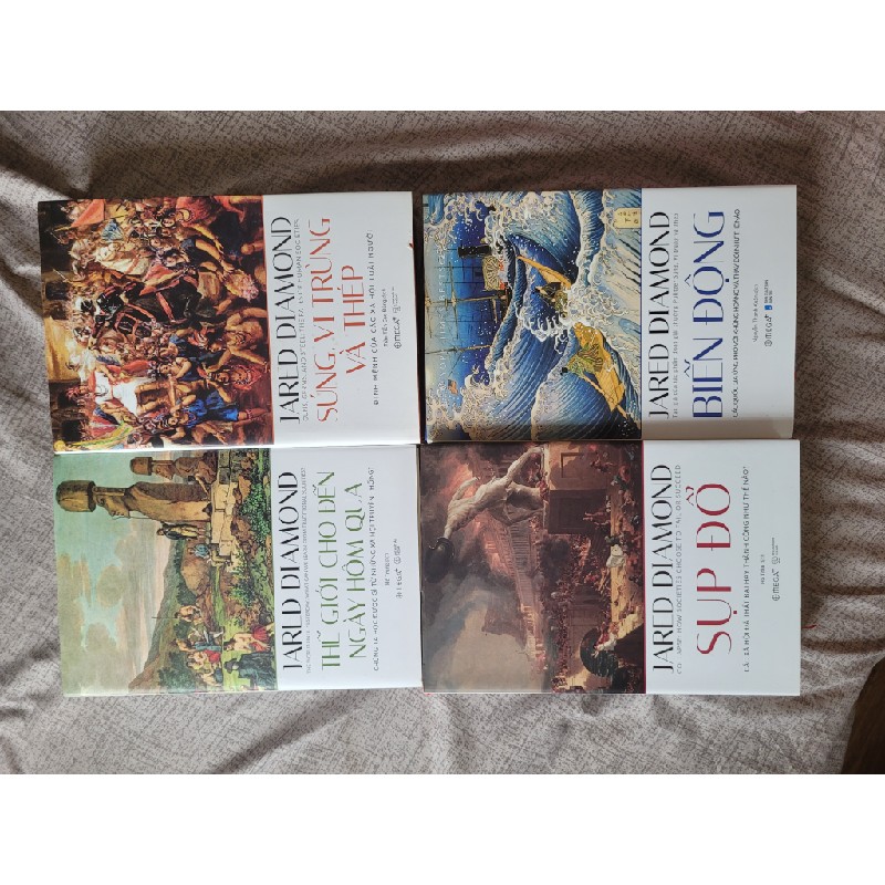 Box sách Jared Diamond - bộ 4 tác phẩm tiêu biểu 25863
