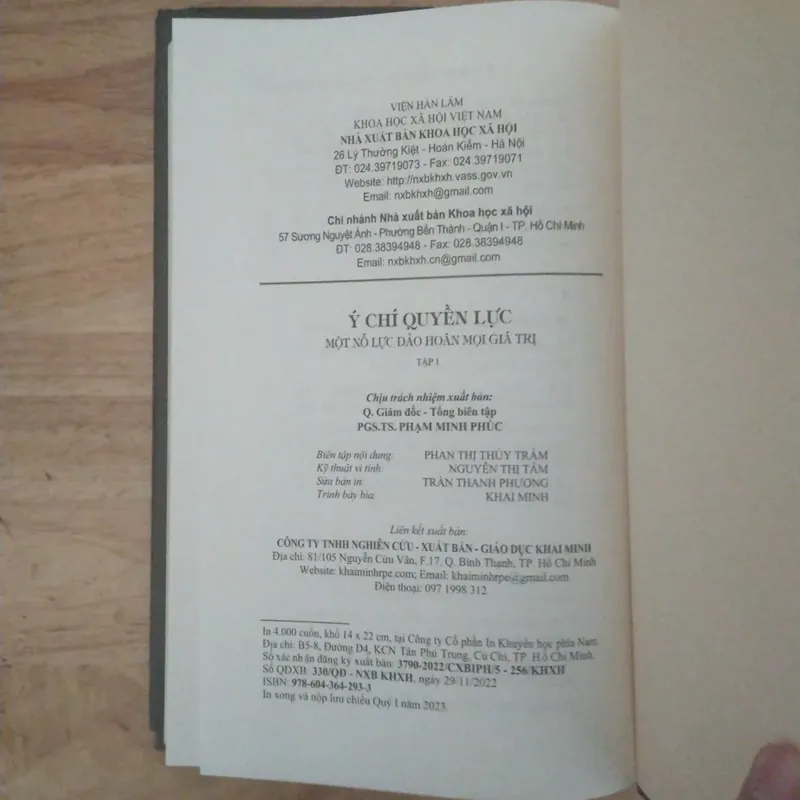 Ý chí quyền lực Bìa cứng cũ - Nietzsche  687916