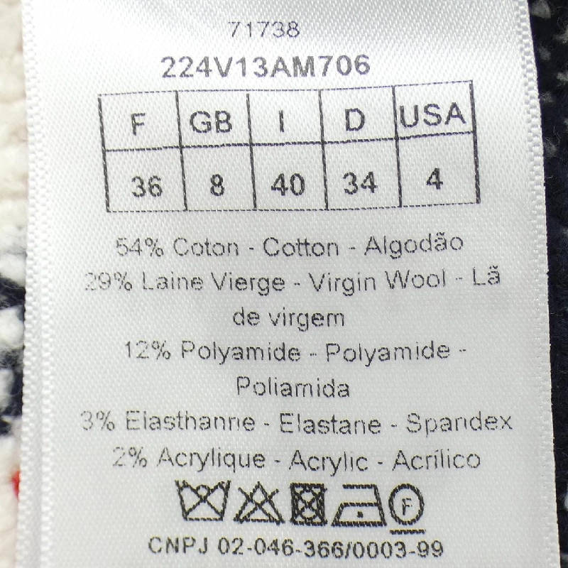 Jacket CHRISTIAN DIOR CHECK'N'DIOR 224V13AM706 - Hàng hiệu Authentic 809178