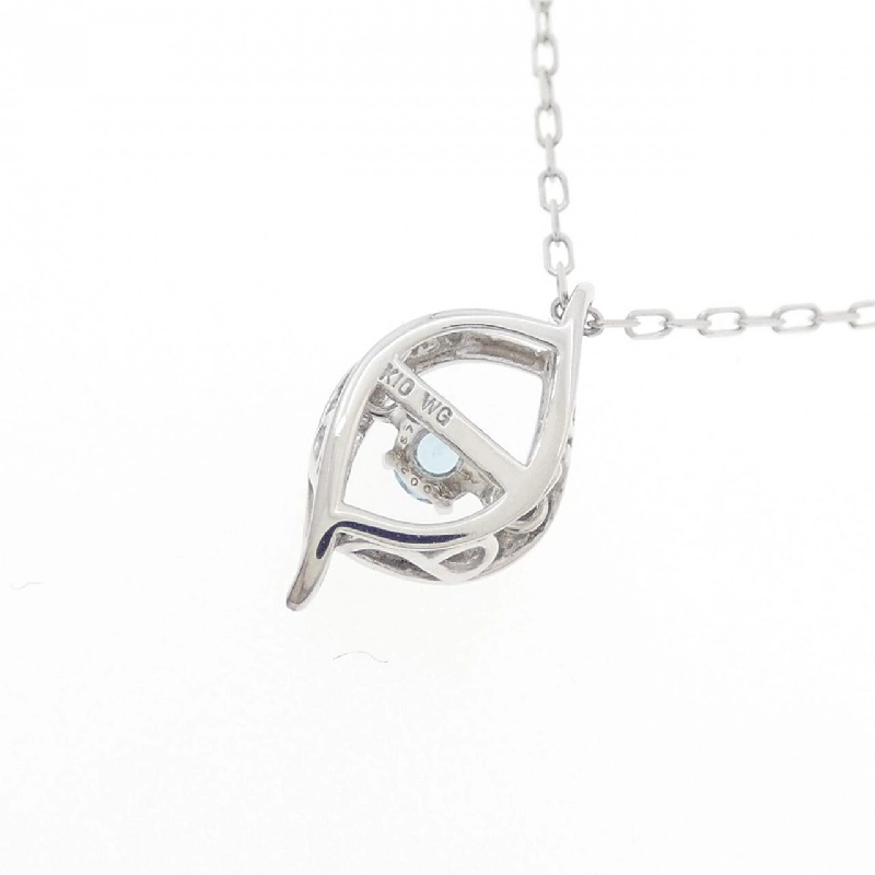 K10WG Blue Topaz Necklace - Hàng hiệu Authentic 858715