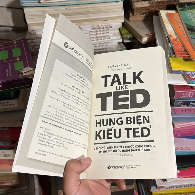 II Sách Kỹ Năng: Talk Like Ted _ Hùng Biện Kiểu Ted - CARMINE GALLO - 2018 779240