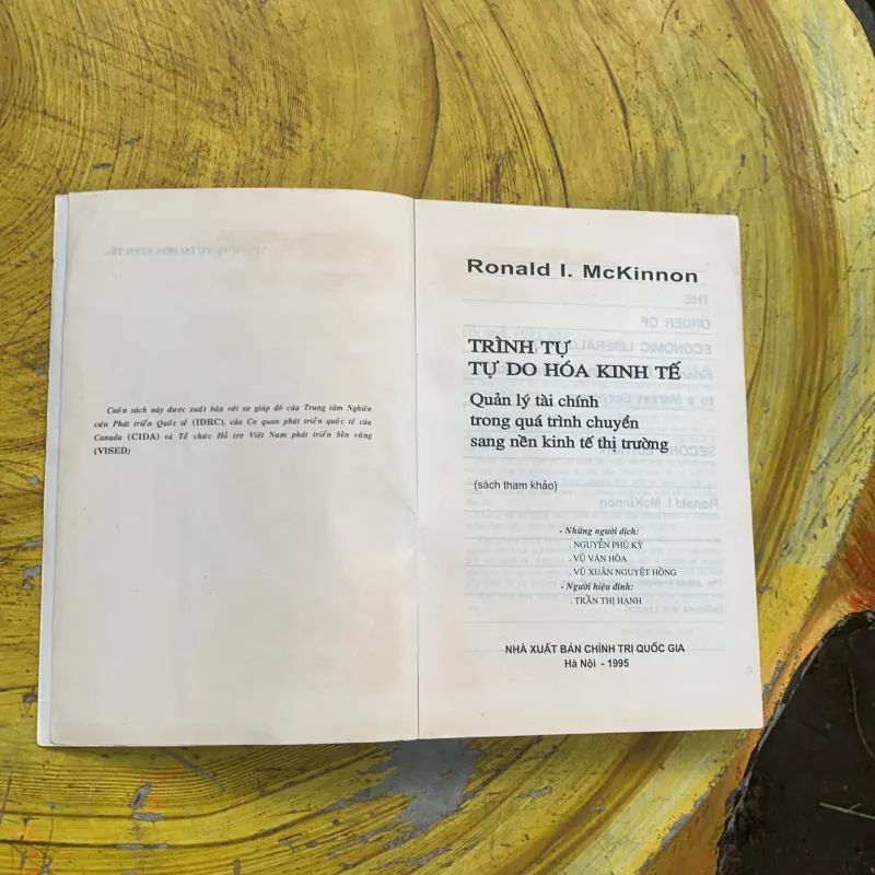 TRÌNH TỰ TỰ DO HOÁ KINH TẾ 1995 747259
