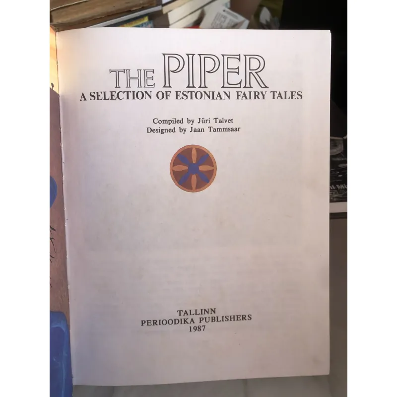 The piper A selection of estonian fairy tales 995395