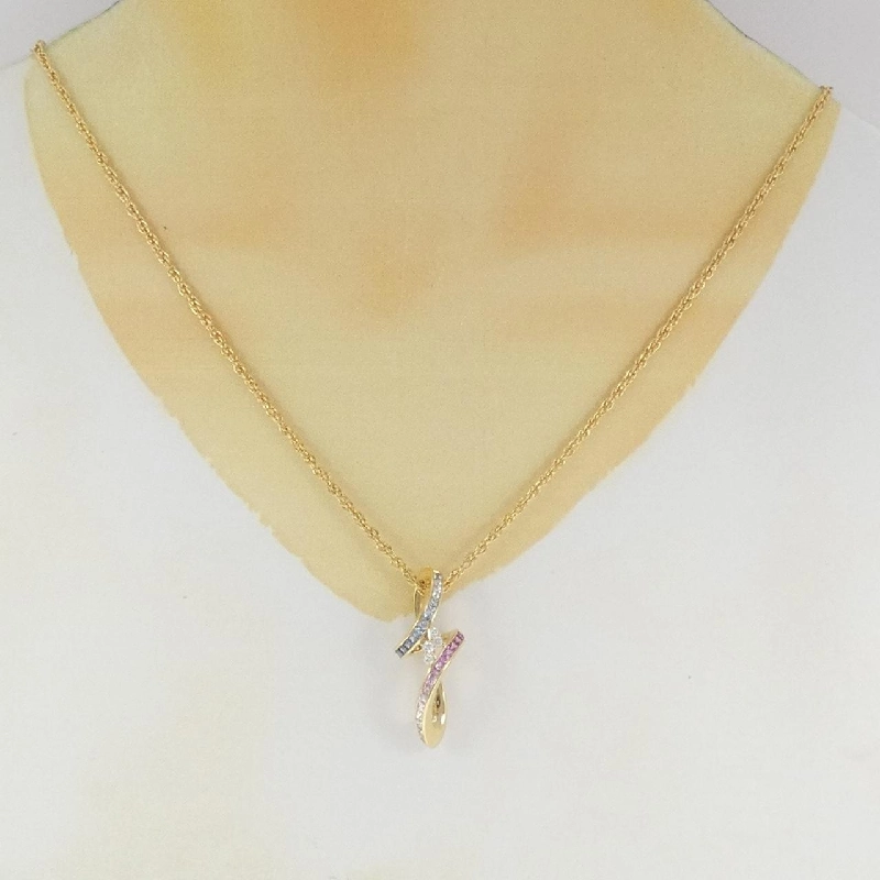 Dây chuyền Sapphire 1.38CT - Hàng hiệu Authentic 841452