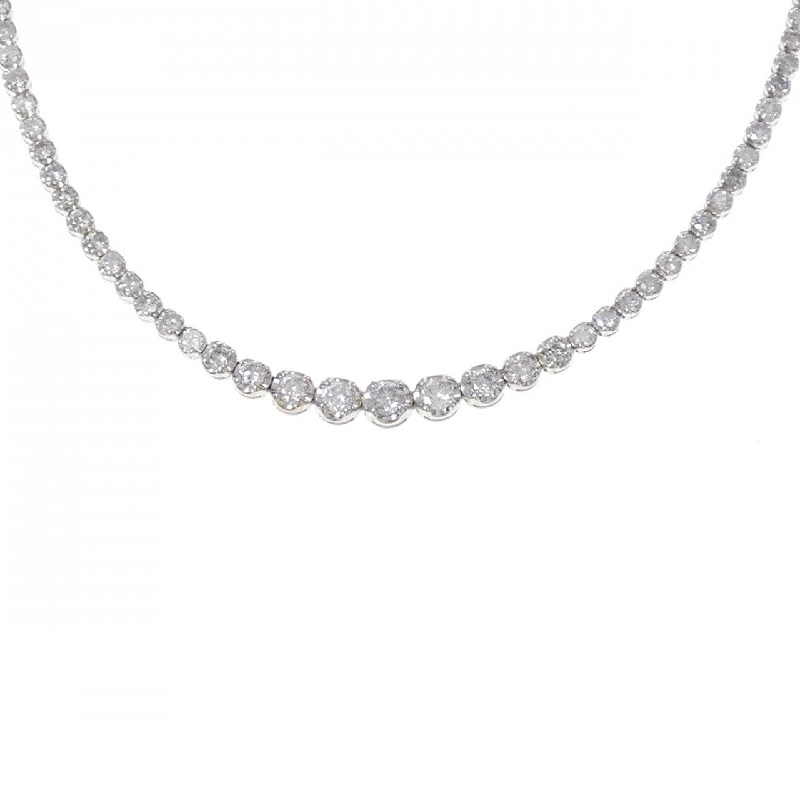 K18WG Dây chuyền kim cương - Hàng hiệu Chính hãng 857761