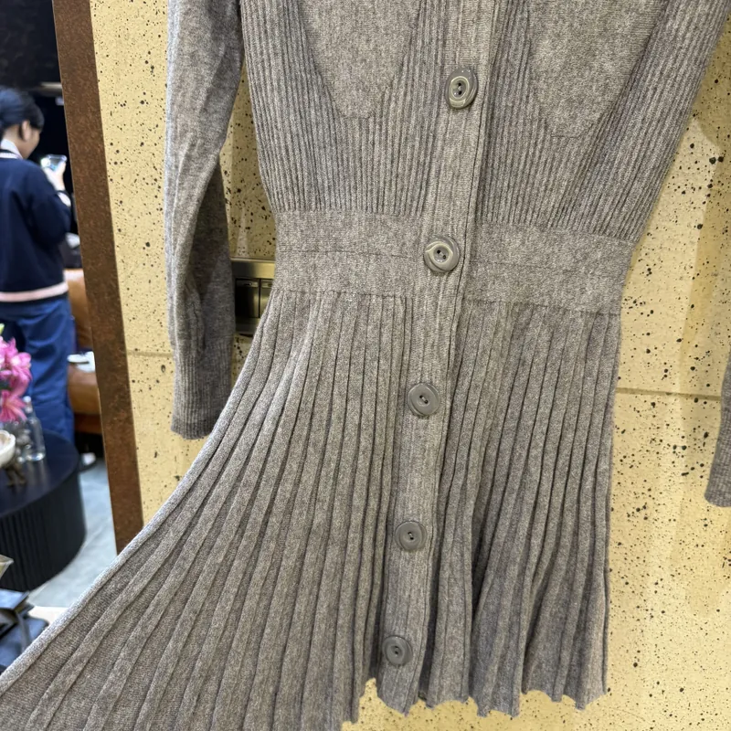 Váy Len Màu Xám Lông Chuột  719153