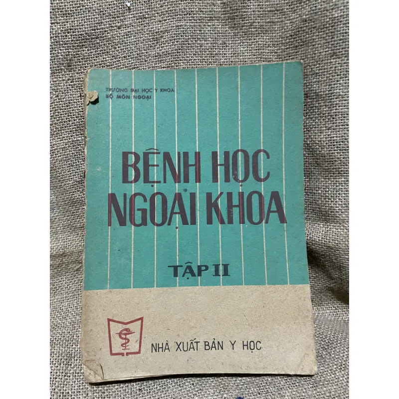 Bệnh học ngoại khoa 2- khổ lớn- 330 trang -1984 933851