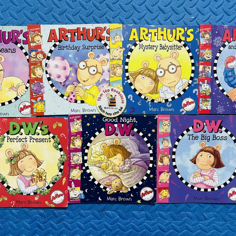 Set Arthur & D.W. (Marc Brown) – tuyển tập truyện tranh tiếng Anh siêu dễ thương 782648
