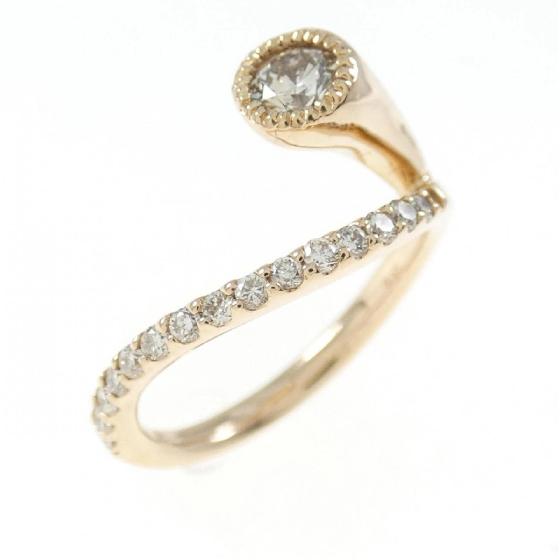 Nhẫn kim cương K18PG 0.35CT 673403