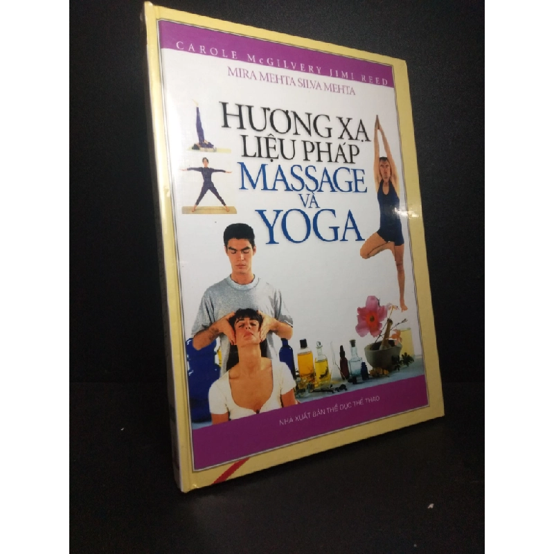 Hương xạ liệu pháp massage và yoga bìa cứng mới 100% HCM2609 34854