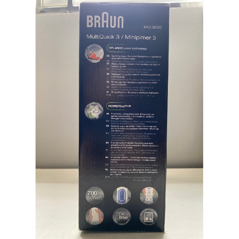 Máy xay sinh tố cầm tay Braun MultiQuick 781