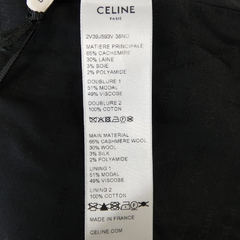 Áo khoác oversized CELINE 2V39J593V - Hàng hiệu Authentic 815011