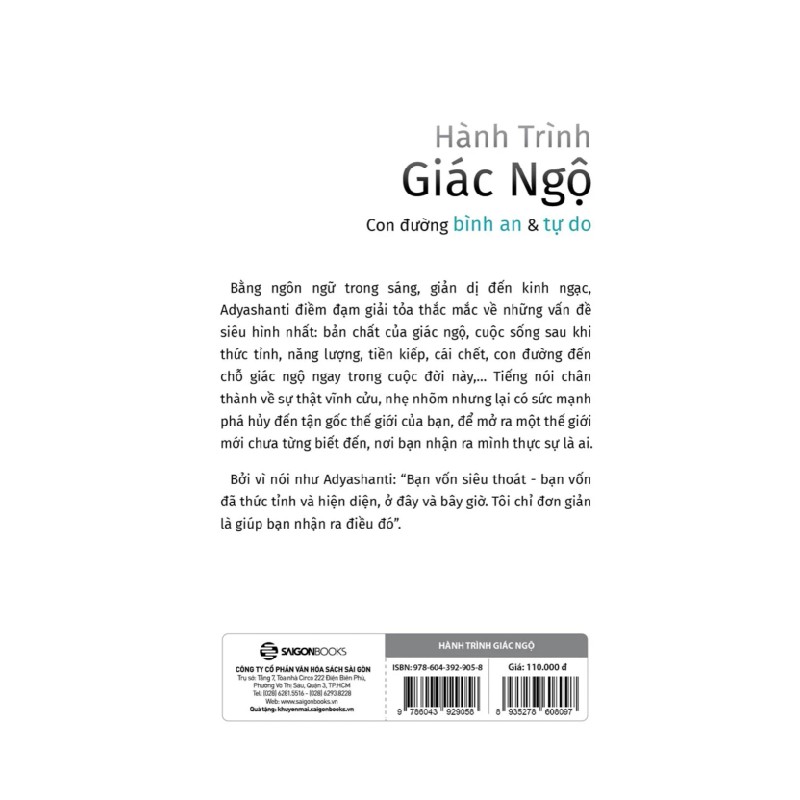 Hành Trình Giác Ngộ - Adyashanti 184194