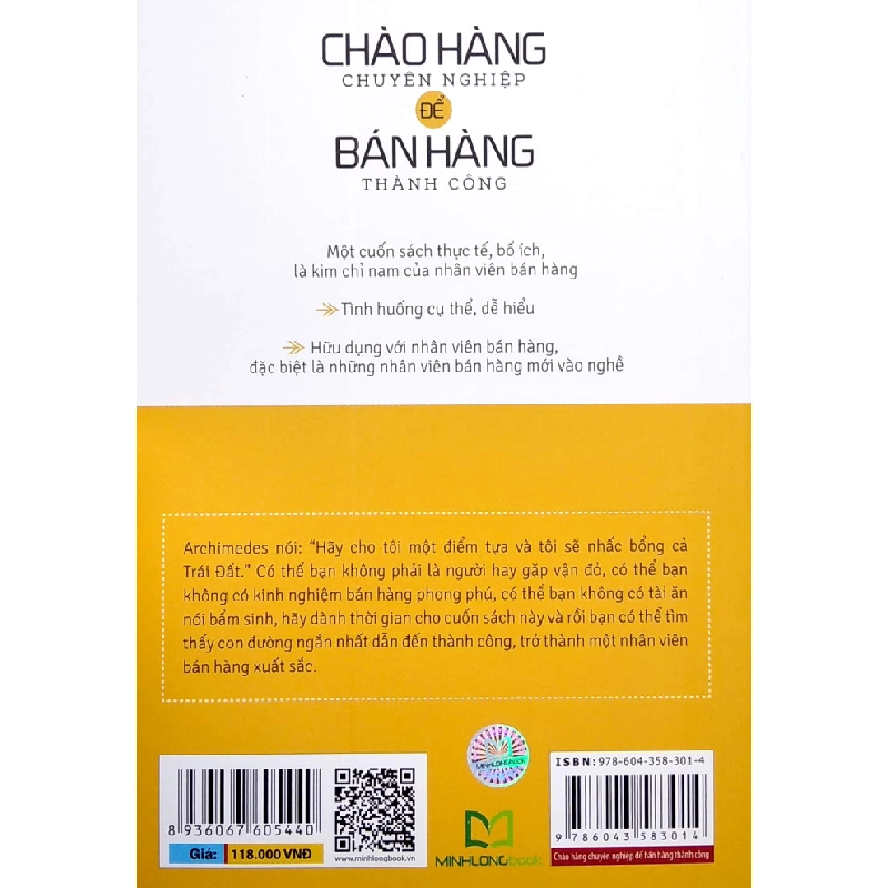 Chào Hàng Chuyên Nghiệp Để Bán Hàng Thành Công - Lưu Chí Văn 287814