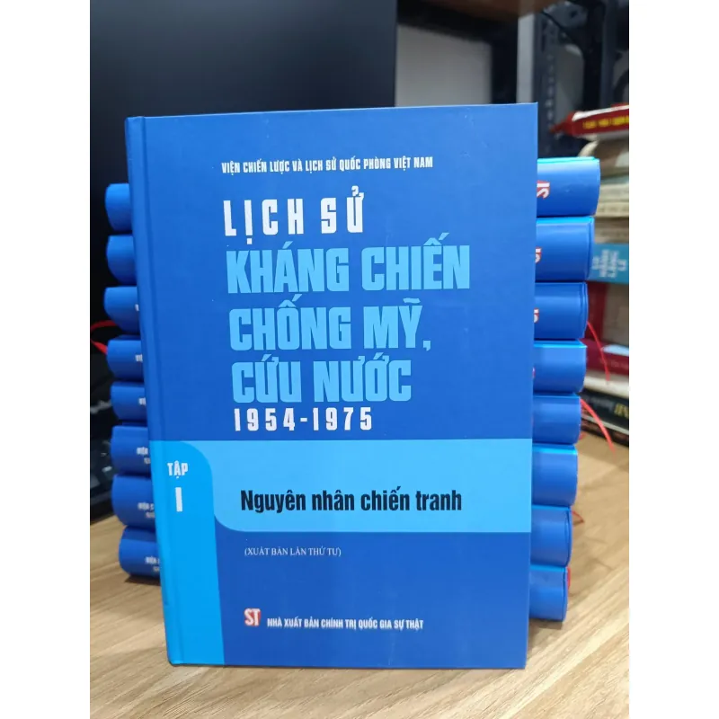Lịch sử kháng chiến chống Mỹ - Bộ 9 tập bìa cứng xb 2025 762765