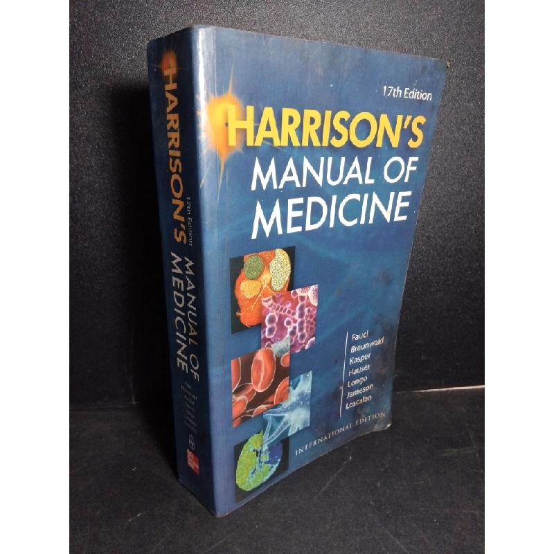 Harrison's manual of medicine mới 60% ố mốc rách góc HCM1001 NGOẠI VĂN Oreka-Blogmeo 21225 388414