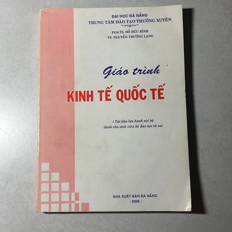 Giáo trình Kinh tế quốc tế 522161