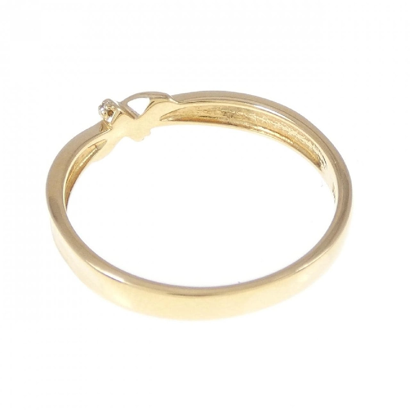 Nhẫn kim cương K18YG 670863