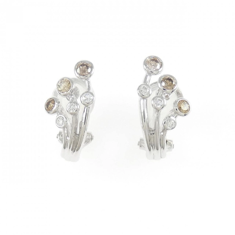 K18WG/K14WG Bông tai kim cương - Hàng hiệu Authentic 869764