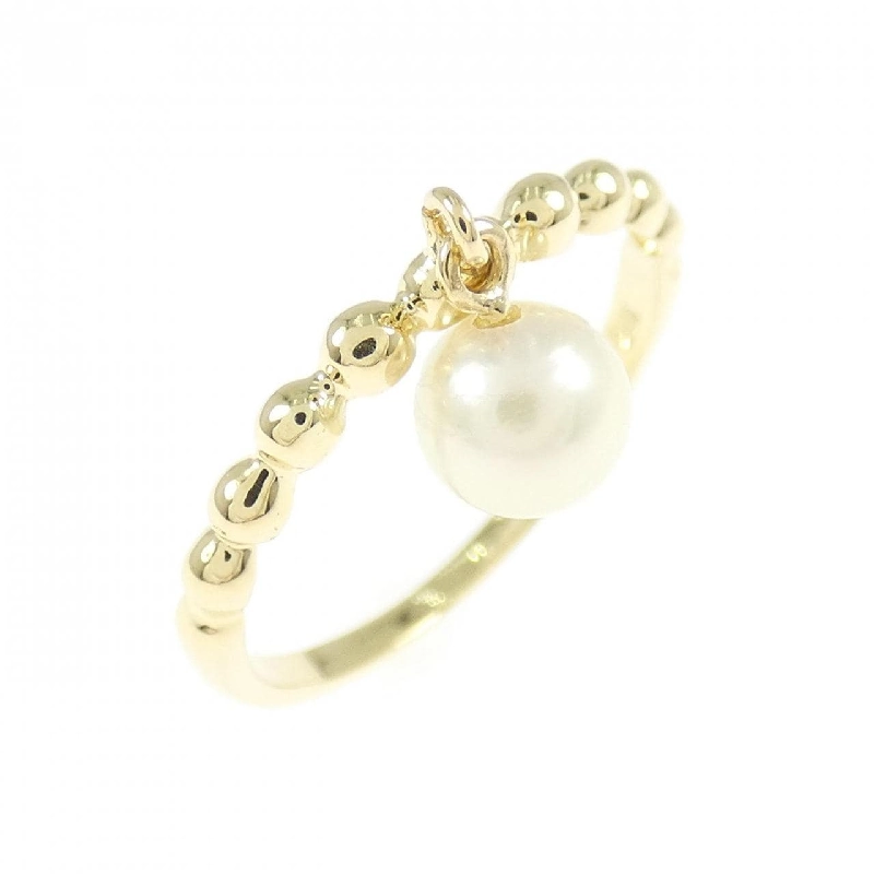 Nhẫn ngọc trai Akoya K18YG 5.1mm - Hàng hiệu Chính hãng 853545