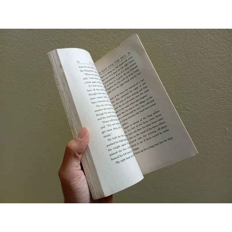 The old man and the sea, sách ngoại văn tiếng Anh english book  732148