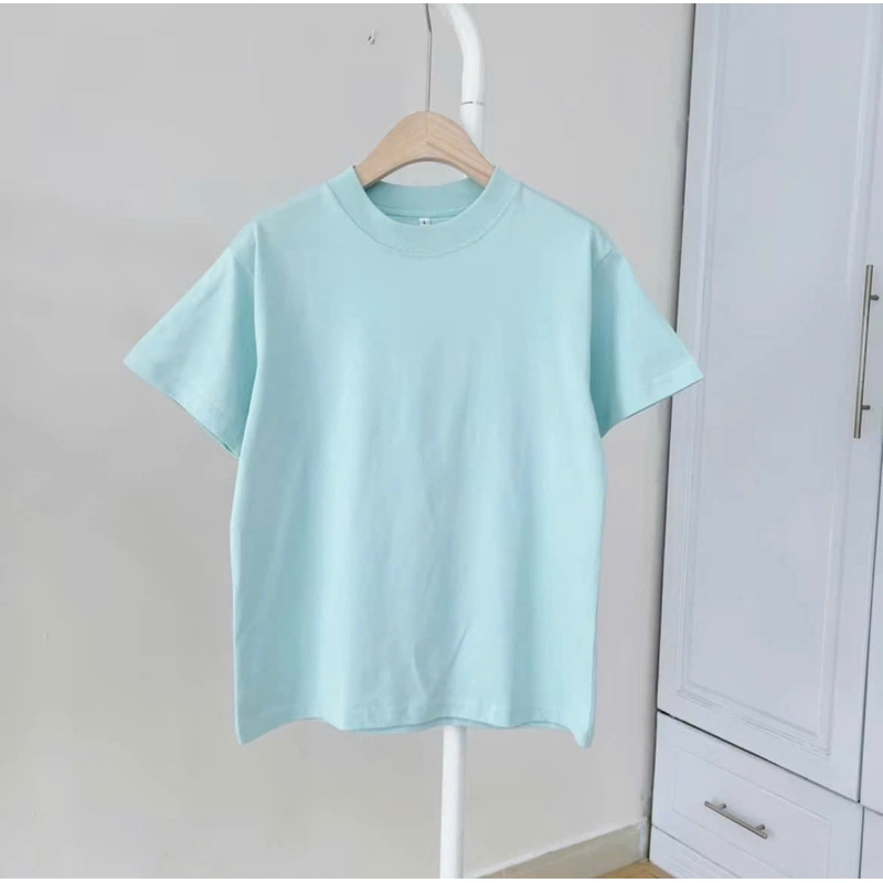 Áo Thun Nữ Cotton Cổ Tròn Size SML Form Dáng Cơ Bản Ba Màu Đơn Giản Hàng Mới 303781