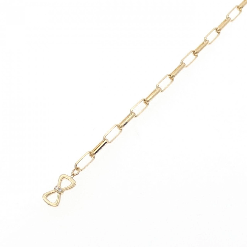 K18YG Dây chuyền nơ - Hàng hiệu Authentic 872251