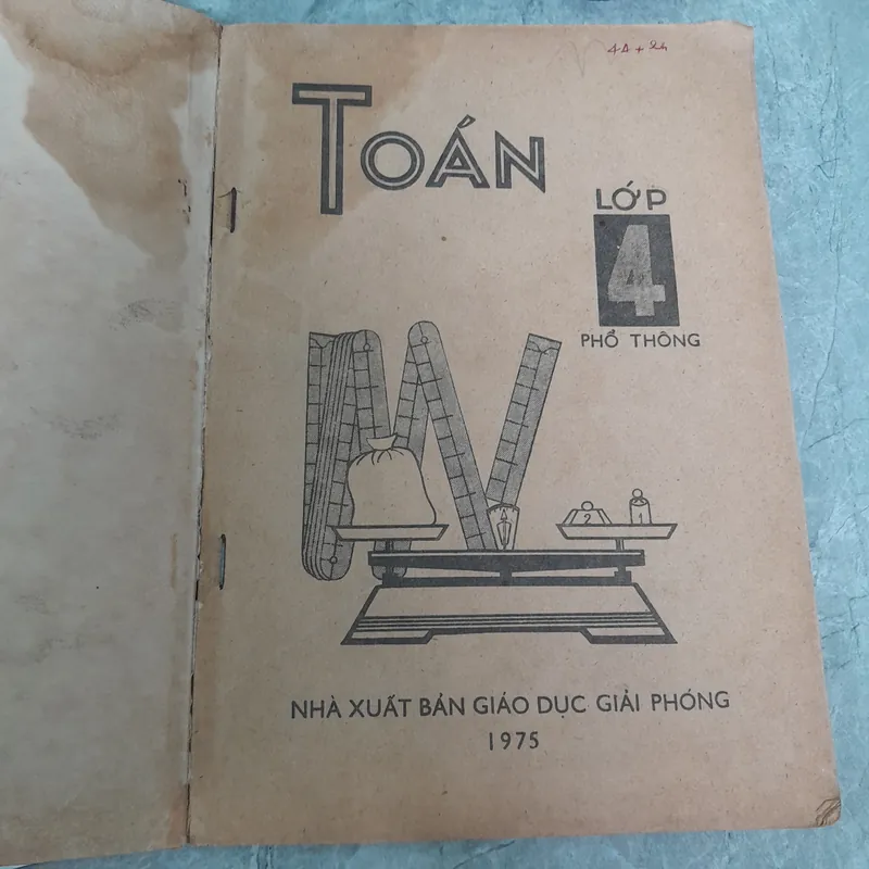 TOÁN LỚP BỐN PHỔ THÔNG  738624