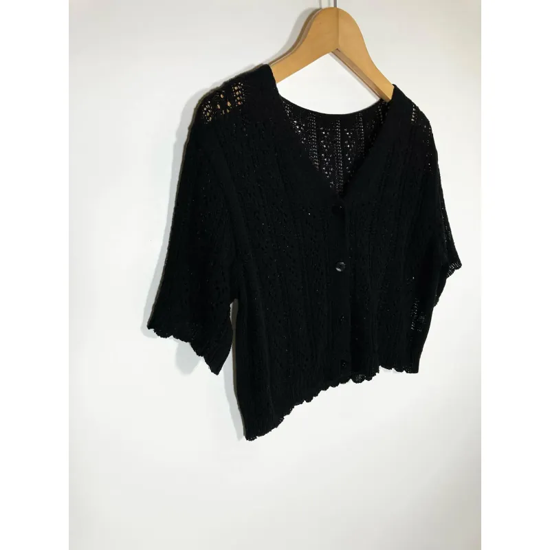 Áo Len Móc Màu Đen Fit < 60Kg 798908