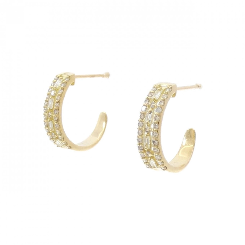 K18YG Bông tai kim cương 0.40CT - Hàng hiệu Chính hãng 876780