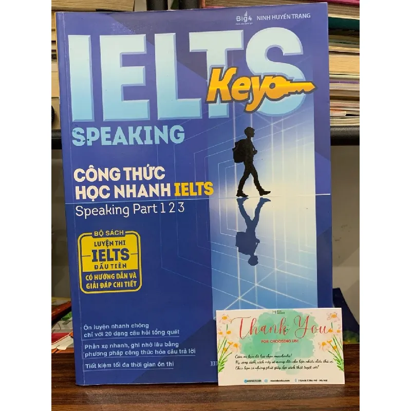 IELTS Key – Speaking: Công thức học nhanh IELTS Speaking – MegaBook 592503