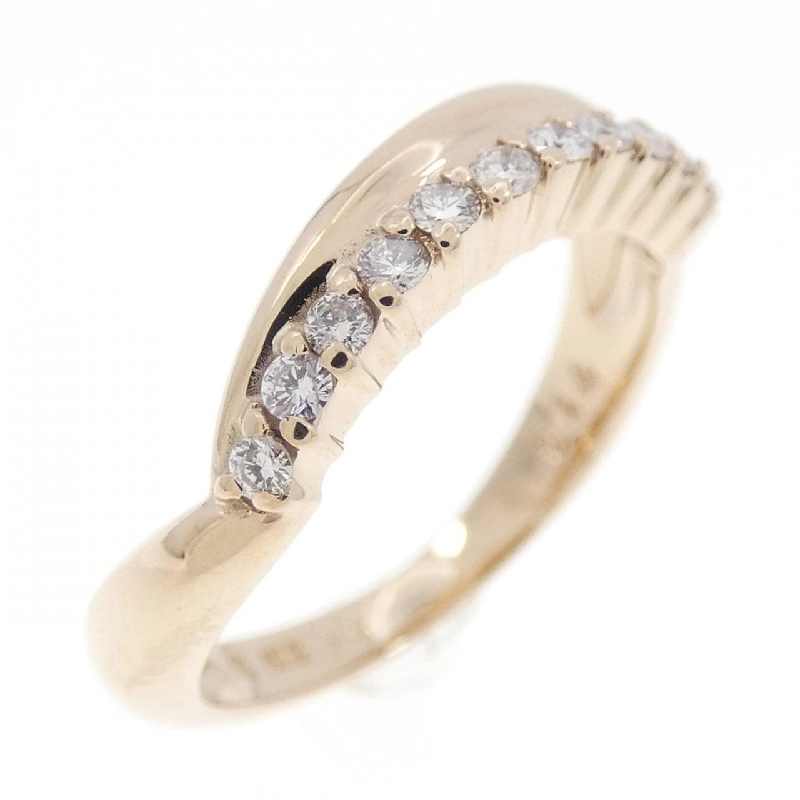 Nhẫn kim cương hồng K18PG 0.14CT 668602