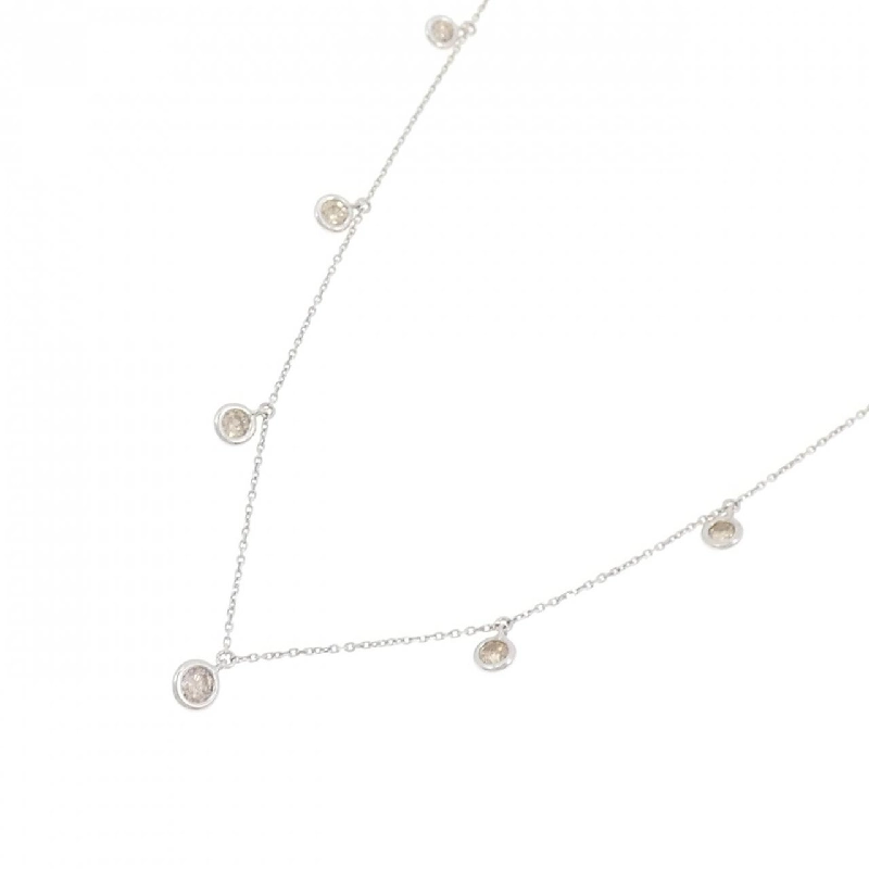 K18WG Dây chuyền kim cương 1.053CT - Hàng hiệu Chính hãng 864196