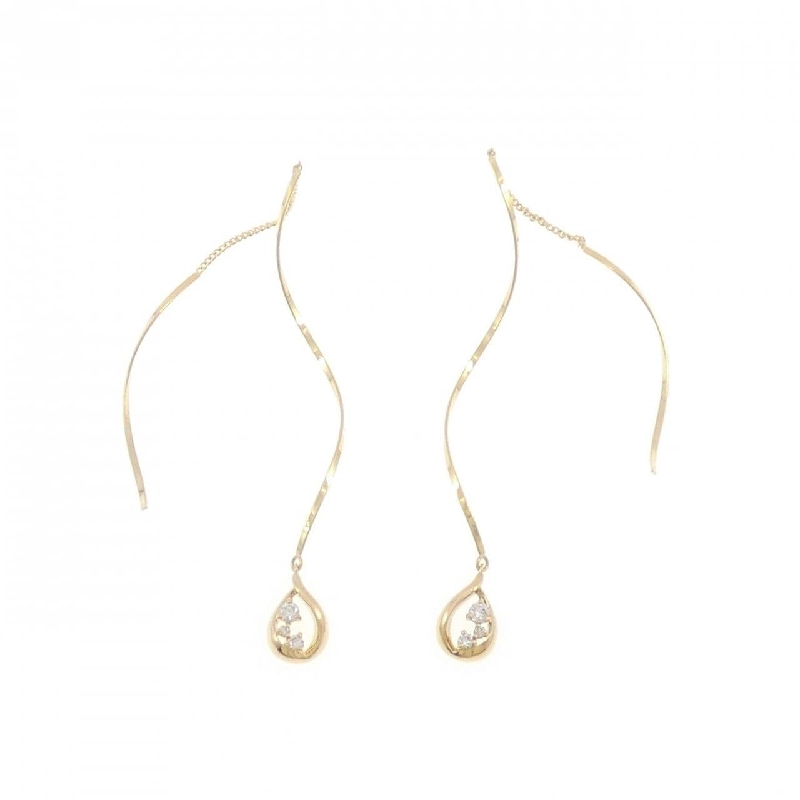 K18YG Bông tai kim cương - Hàng hiệu Chính hãng 869522