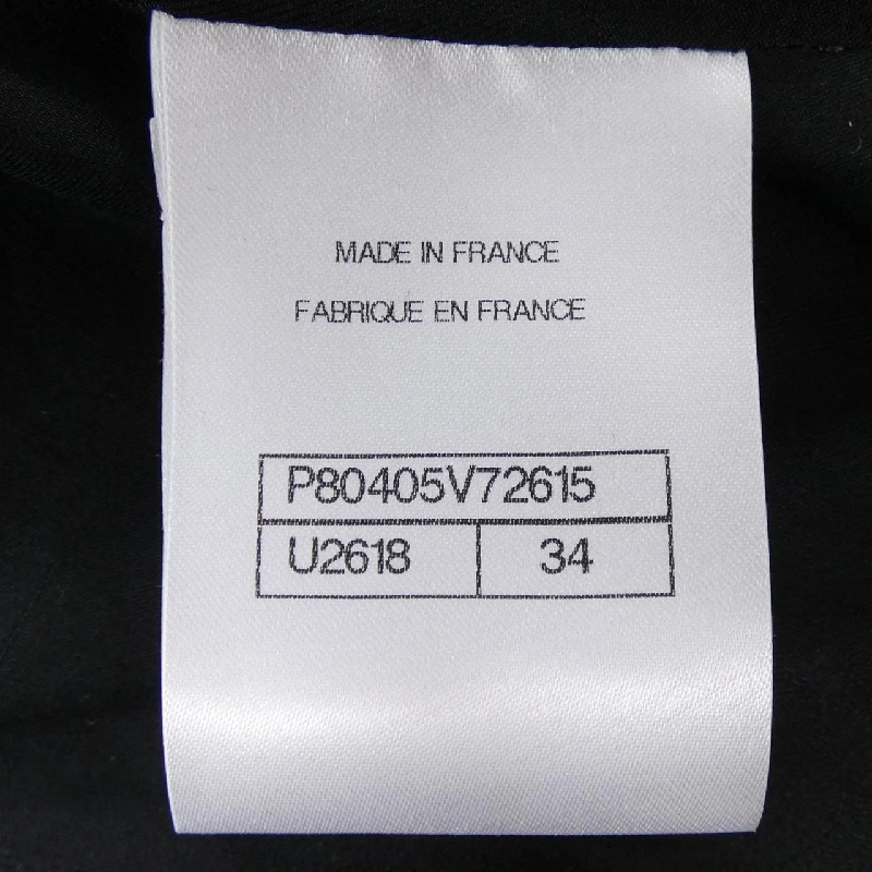 Áo khoác không cổ CHANEL LOOK12 P80405V72615 25B - Hàng hiệu Authentic 814994