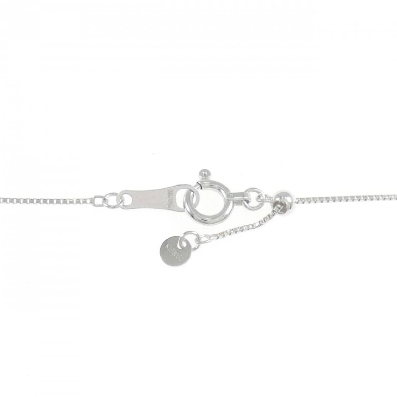 K18WG Dây chuyền kim cương chéo 0.20CT - Hàng hiệu Chính hãng 857802