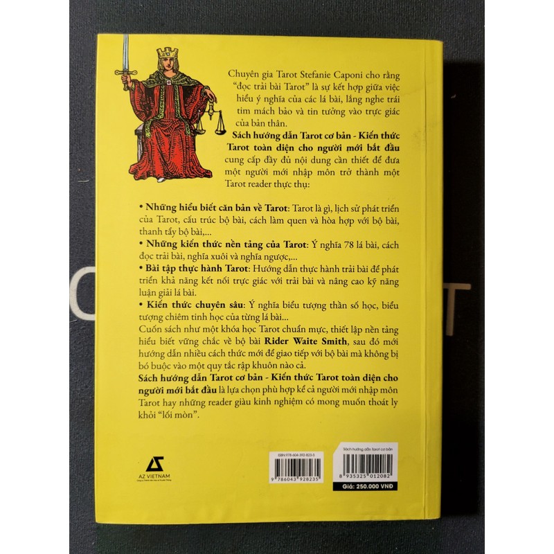 Sách hướng dẫn Tarot cơ bản 89671