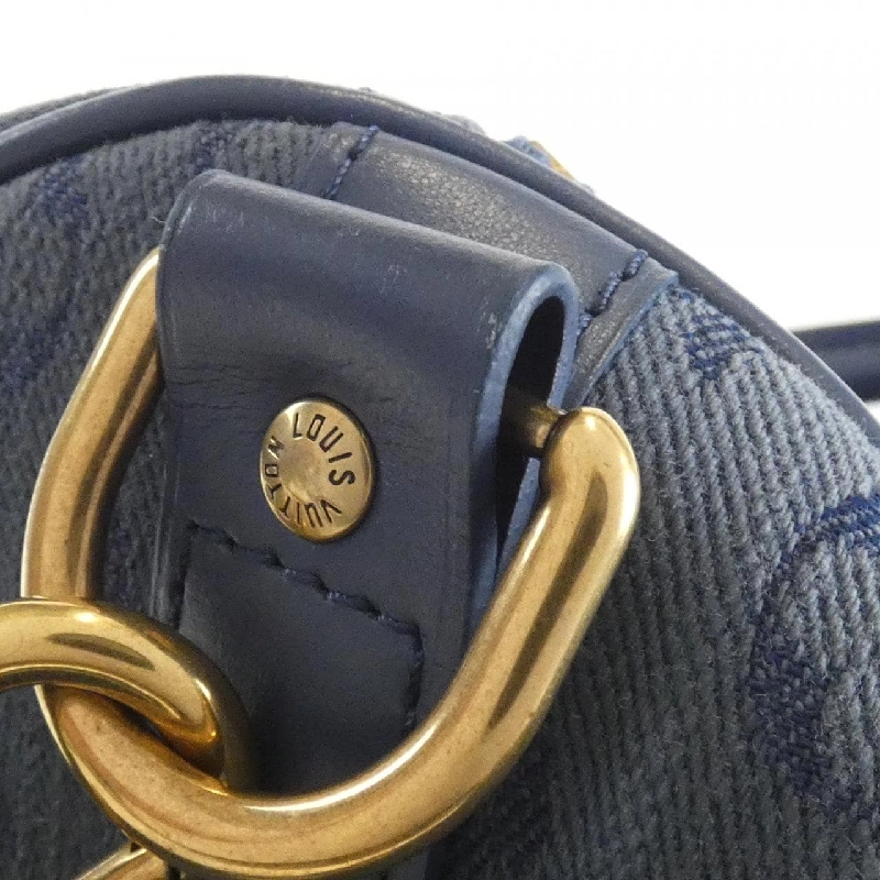 Túi Boston Louis Vuitton Monogram Denim Keepall Bandoulière 50cm M44645 614495