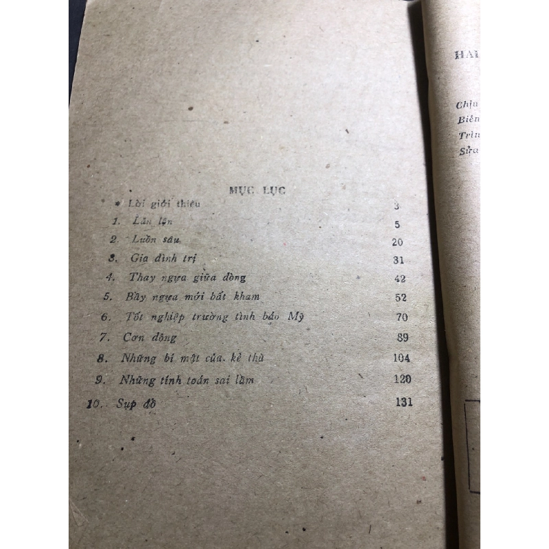 Hai mươi mùa xuân thầm lặng mới 50% ố nặng rách gáy có dấu mộc và viết nhẹ trang đầu 1986 Mai Thanh Hải HPB0906 SÁCH VĂN HỌC 914973