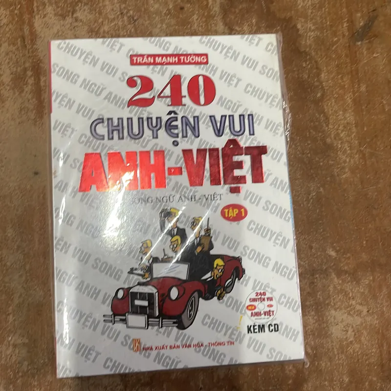 240 CHUYỆN VUI ANH - VIỆT ( hai tập kèm CD ) - TRẦN MẠNH TƯỜNG 698398
