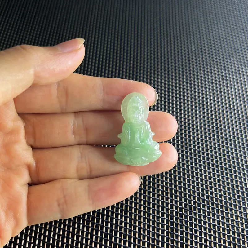 Phật bà quan âm đá Cẩm thạch xanh Ngọc 1011967