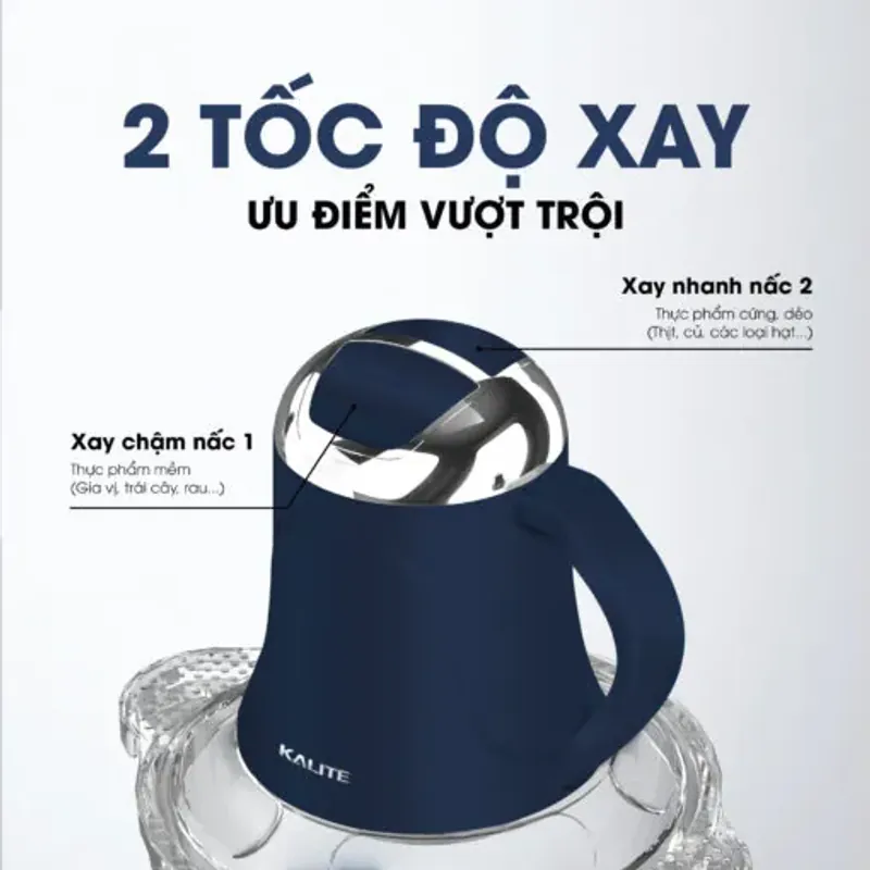 Máy xay thịt KALITE KM355 đa năng dung tích 2L 577550