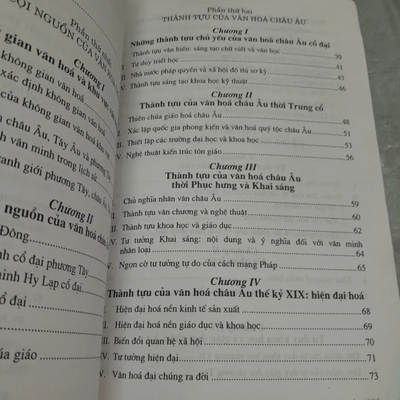 VĂN HÓA CHÂU ÂU - LƯƠNG VĂN KẾ 726842