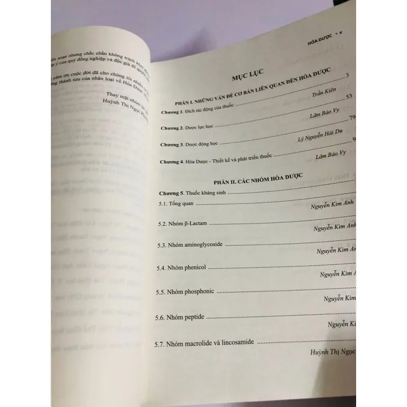 HOÁ DƯỢC  - sách khổ to, 716 trang, nxb: 2022 706733