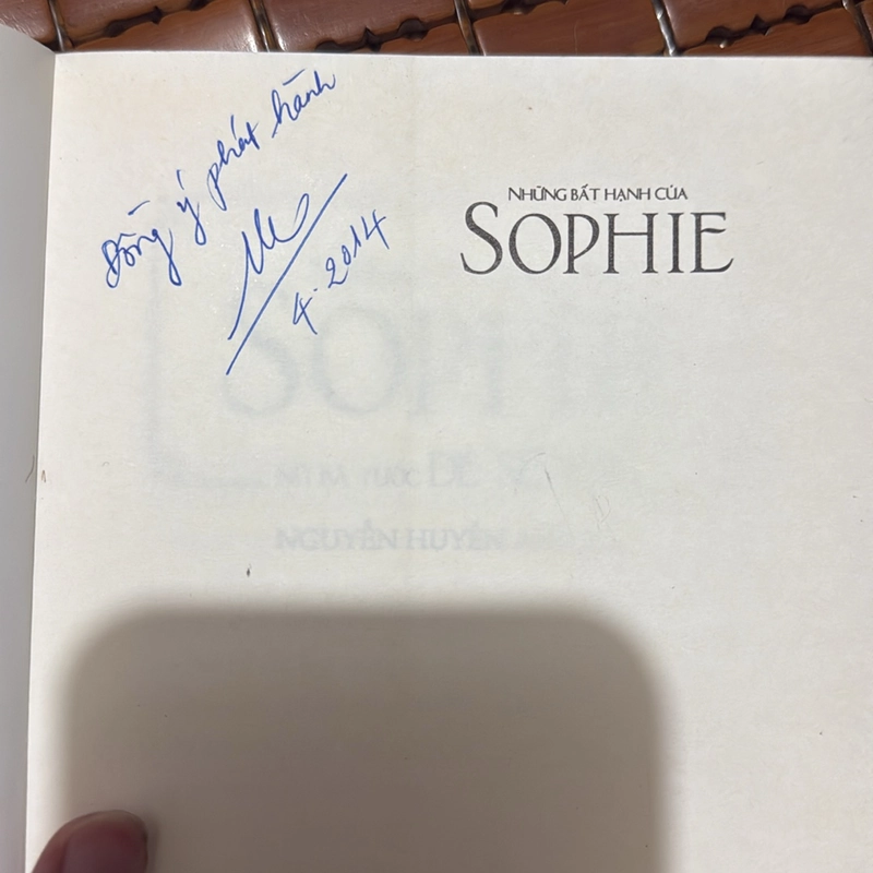 Những bất hạnh cử Sophie 528742