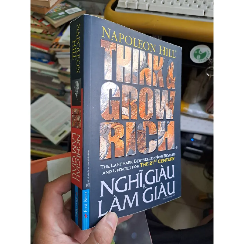 Nghĩ giàu và làm giàu Napoleon Hill mới 80% ố 2020 KỸ NĂNG VAVO1709 560228