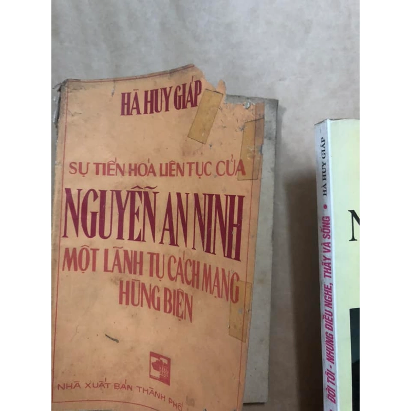 Lô sách Đời tôi - Những điều nghe, thấy và sống và Sự tiến hoá liên tục của Nguyễn An Ninh 305942