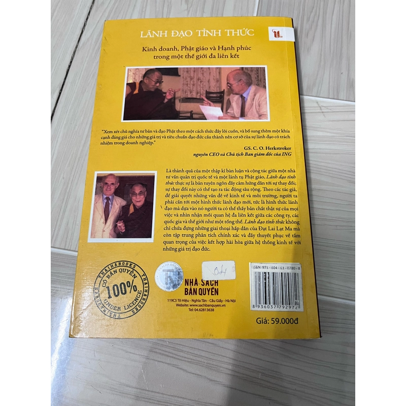 Sách cũ“Lãnh đạo tỉnh thức - Đạt Lai Lạt Ma” 477245