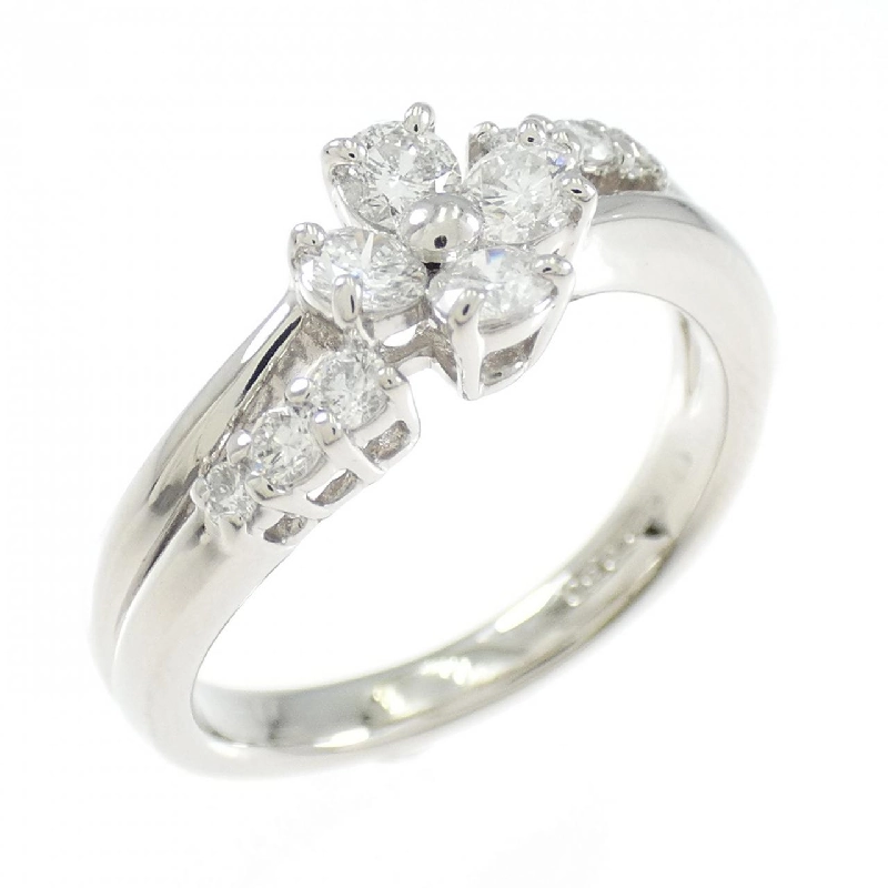 Nhẫn kim cương hoa PT900 0.50CT 667418